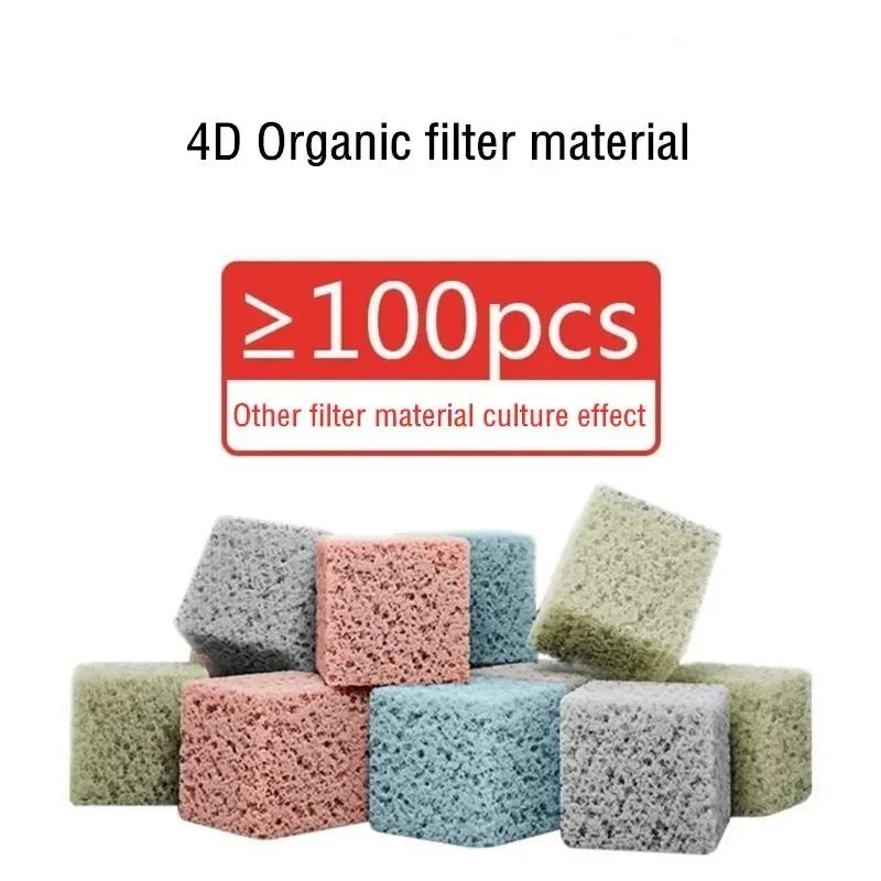 4D Aquarium Bio Filter Media Premium Density Fish Tank Wet Filter Media Block for Marine and Freshwater filtro peceras acuarios