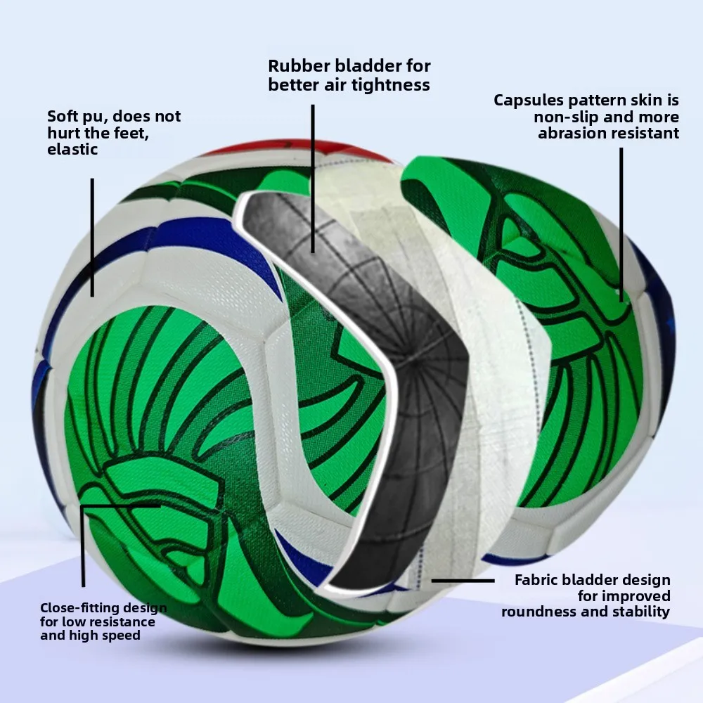 Seamless Size 5 Soccer Ball 6
