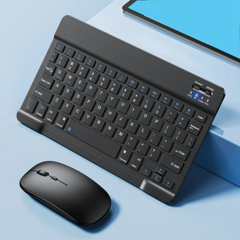Bluetooth-Compatible Keyboard for Mac Rechargeable Compact Wireless Keyboard For MacBook Pro Air Laptop PC Computer Tablet Ipad