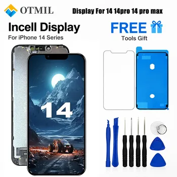 Schermo Display Incell per iPhone 14 14Pro 14 Pro Max 14Plus, Sostituzione LCD con Touch 3D e Cornice Digitizer