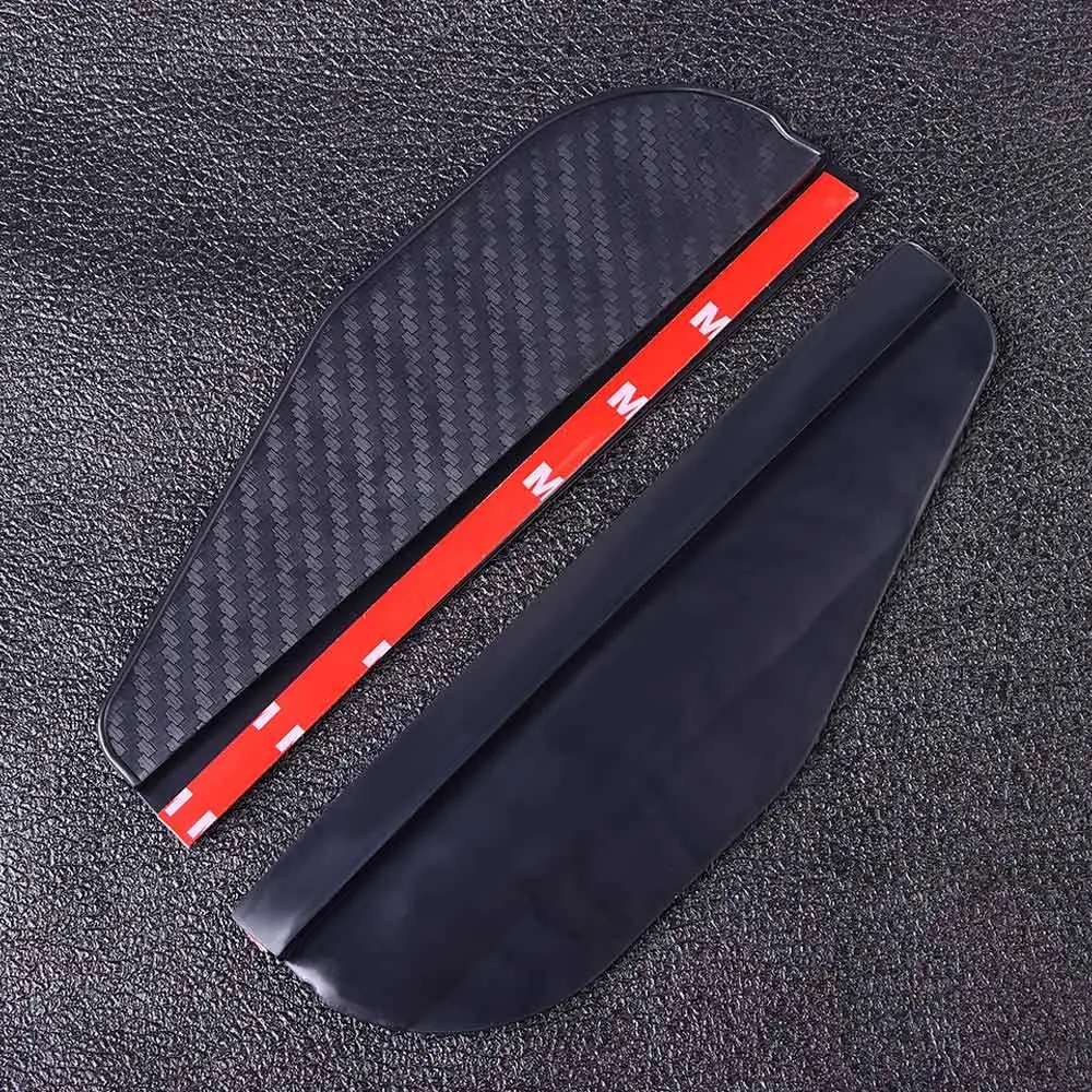 

2Pcs Car Rear View Side Mirror Rain Board Rearview Mirror Rain Eyebrow for Car Rearview Mirror Car Styling Awnings Shelters