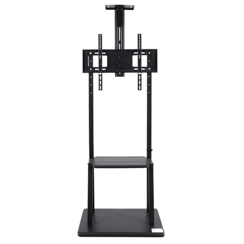 Rotating Plasma Halterung Trolley Dentist 32"-65" Flat Panel Led Lcd Mobile Cart Display Tv Floor Stand With Wheels Workstation 2