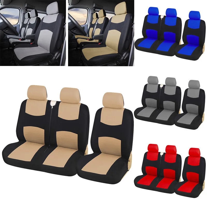 Universal 2+1heavy Duty Fabric Van Seat Covers Fits Most Vanssingle