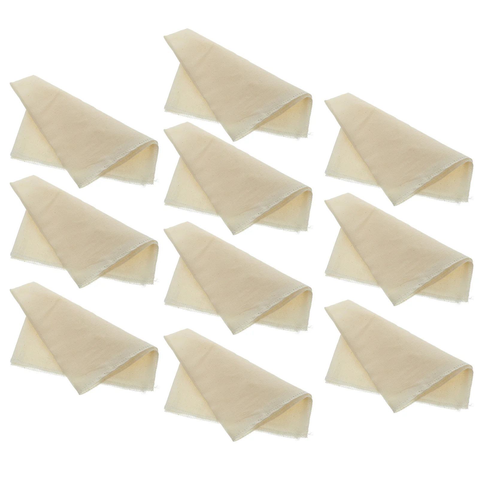 

10pcs Ultra Fine Cheesecloth Mesh Strainers Unbleached Cotton Fabric Filter