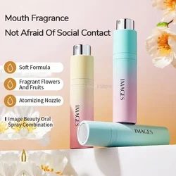 Advanced Sense White Peach Oral Spray Fresh Breath Fragrance Lasting Travel Appointment Portable Card Type Breath Freshener