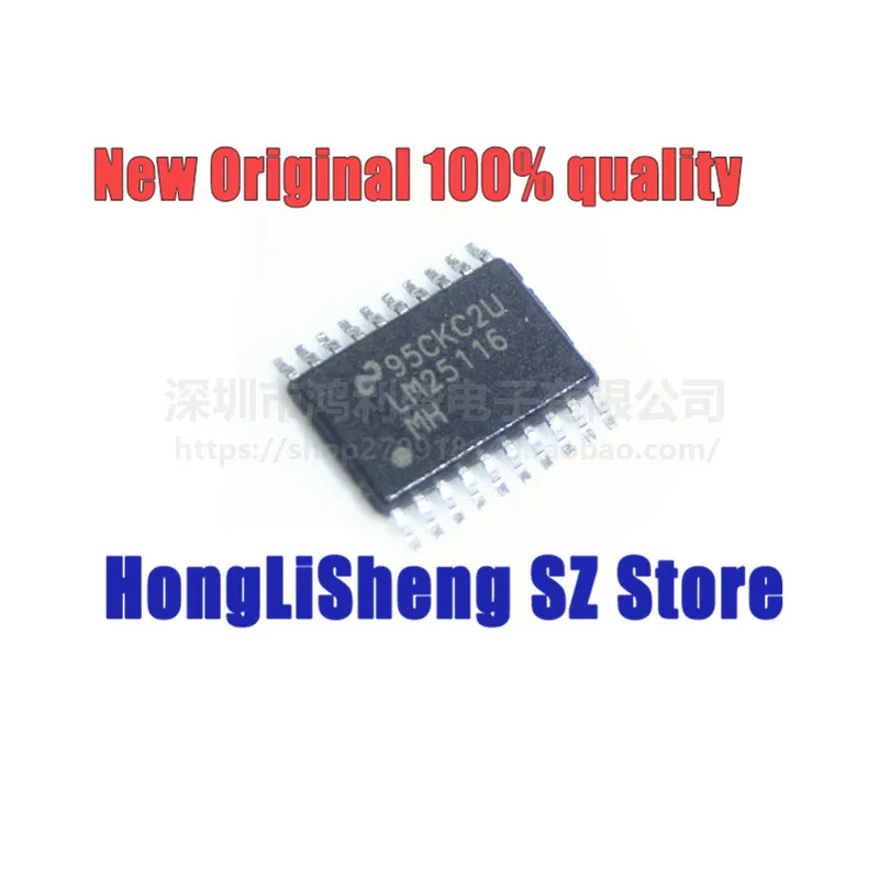 

5 шт./лот lm25mh116x LM25116MH LM25116 HTSSOP-20 Чипсет 100% новый и оригинальный в наличии