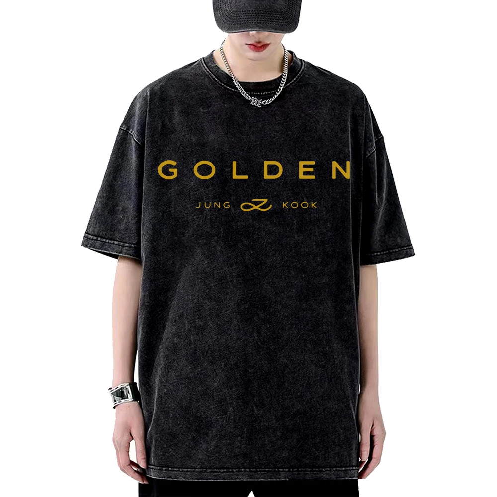 BTS L/S T-Shirt JUNG KOOK JK GOLDEN 【公式通販】