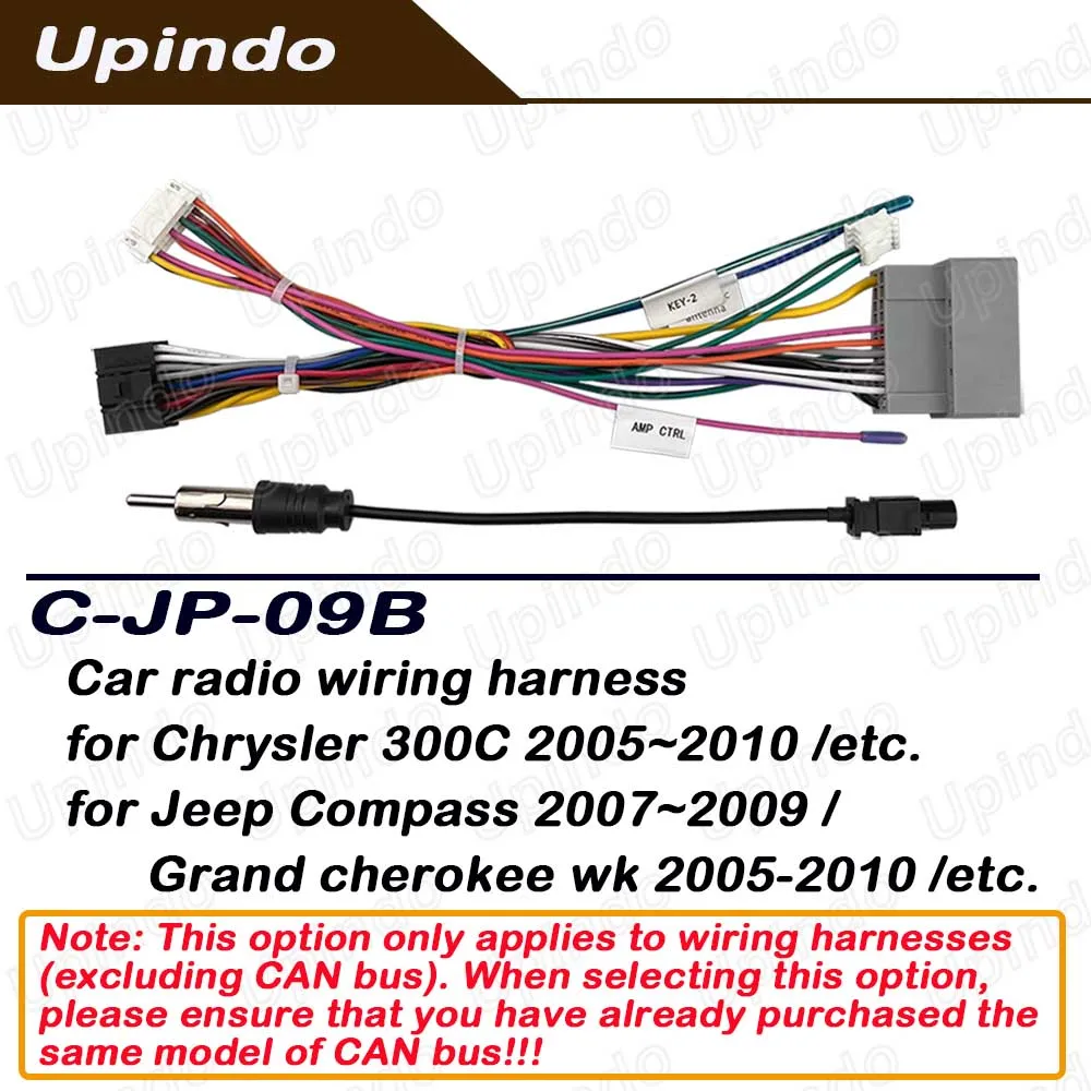 Cablaggio Per Autoradio Aftermarket Per Chrysler, Dodge, Jeep, Wrangler - AUXITO CWH638