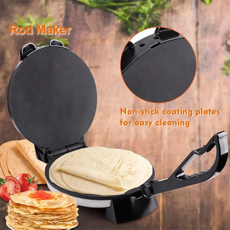Approved 2000W 10 Inch Non-stick Chapati Tortilla Rotimatic Roti Maker Roti Chapati Making Machine Pita Making Machine Breakfast 2