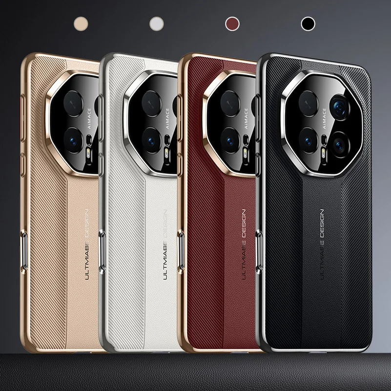 Luxurious Texture Ultimate Protective Case with Slim Camera Shield Cover