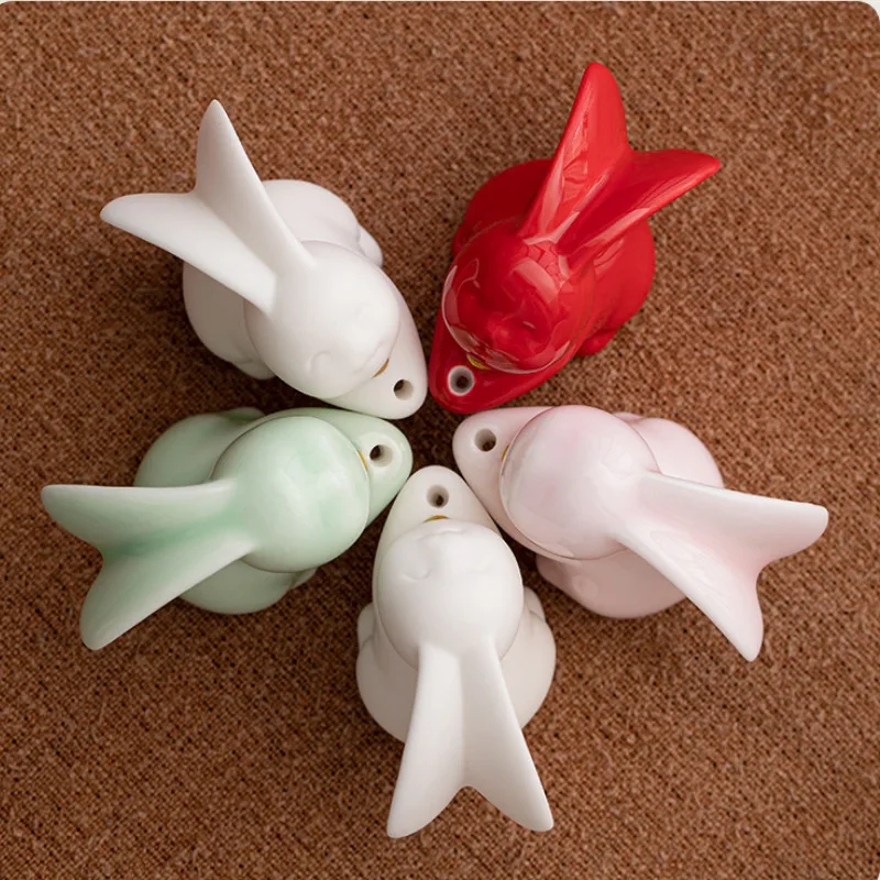 Cute Jade Rabbit Ceramic Incense Holder Fragrance Liln Base Home Indoor Line Incense Dispenser Tea Table Pet Cover Accessories