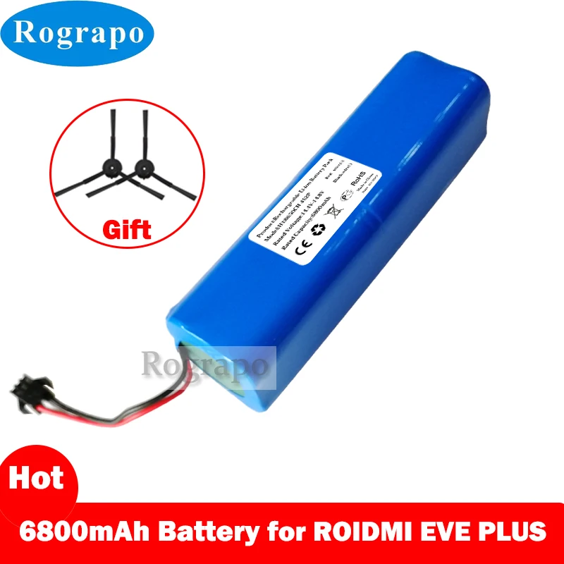 New148V5800mAh6800mAhRobotBatteryForXiaomiViomiS9ROIDMIEVE