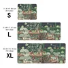 Cute frog green mousepad, Big Game mousepad Multi-size keyboard table mat, 35.43x15.74 inches, 2mm non-slip rubber base mousepad 2