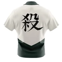 Sanemi Shinazugawa Demon SlayerButton Up Hawaiian ShirtFashion Trend Breathable Loose Versatile Casual Sports Summer Men 2