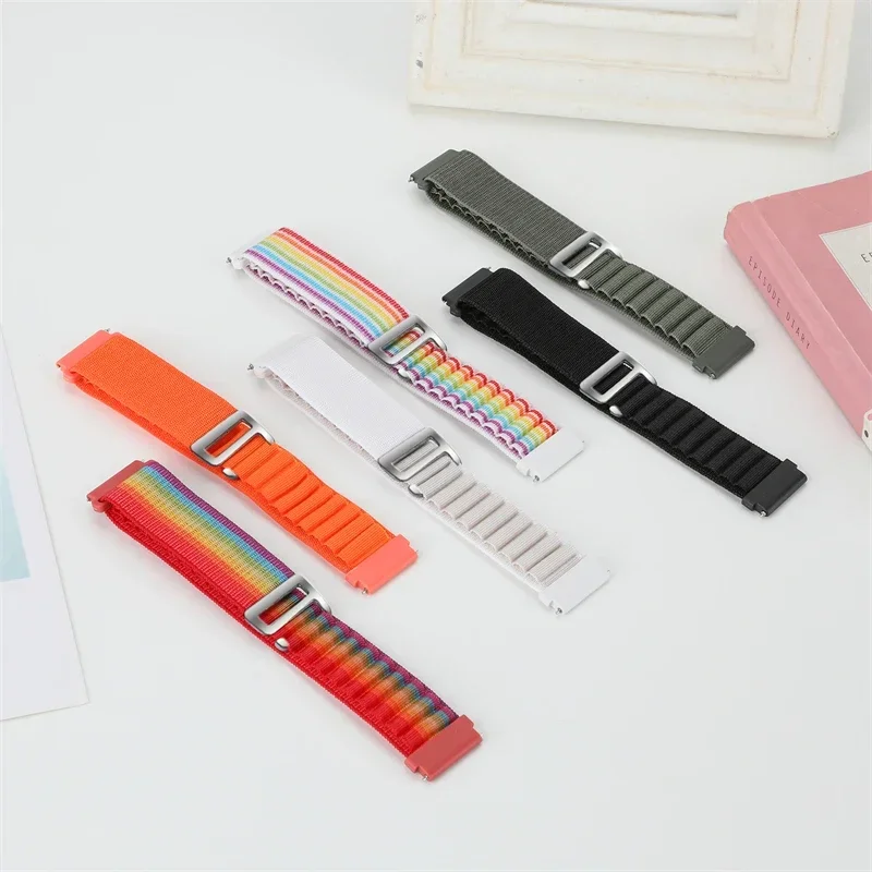 Dual Nylon Strap Pack - Universal Fit 20mm & 22mm – Breathable, Adjustable Watch Bands for Enhanced Comfort and Style