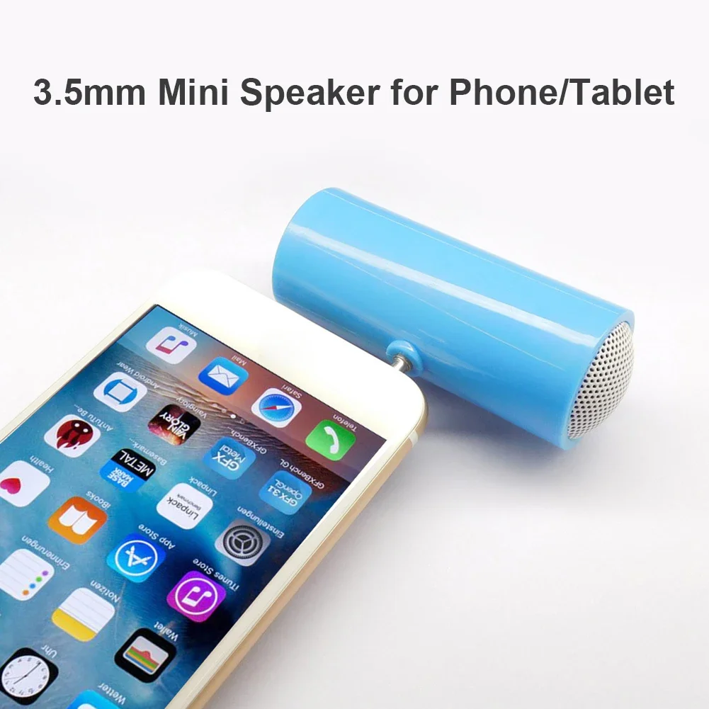 Mini Portable 3.5mm Loud speaker Music Stereo Audio Adapter for Radio Mobile Phone MP3 MP4 3.5 jack AUX Music Receiver Adapter - 3