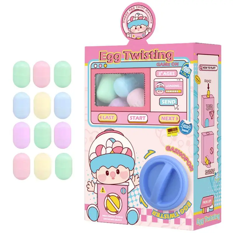 Claw Machine Toy Vending Machine Twist Egg Operated Play Game Mini Claw Catch Toy Machines Dolls Maquina Dulces Children Gifts 5