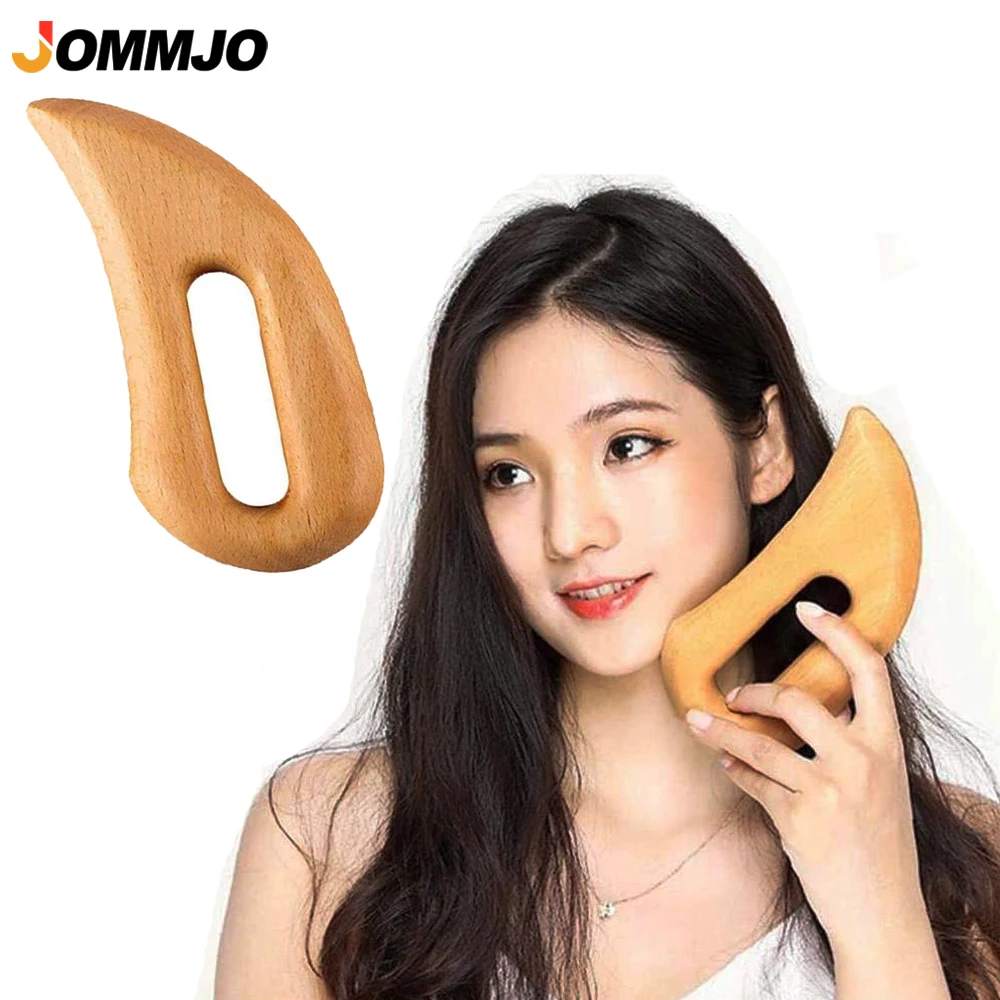 

1 шт. Лимфодренажный Массажер для гуаша, массажные инструменты для лечения древесины для скульптурирования тела, антицеллюлита, инструменты для Массажа Гуаша для лица