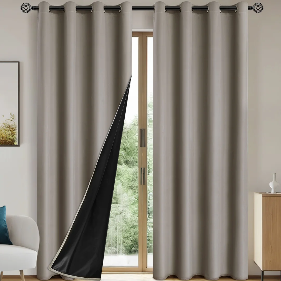 Blackout Curtain with Insulated Lining