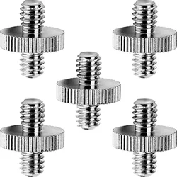 Universal 1/4 Threaded Metal Adapter for Tripod and Camera Accessories