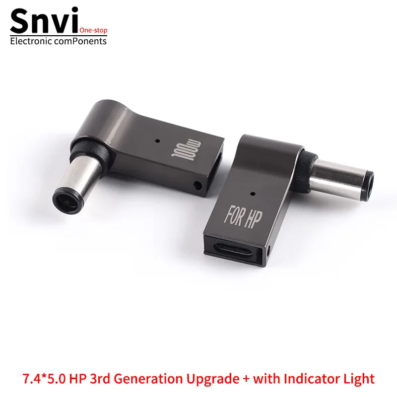 High-Power 100W Fast Charging Adapter: Type-C to DC PD Trigger Cable with Round/Square Port