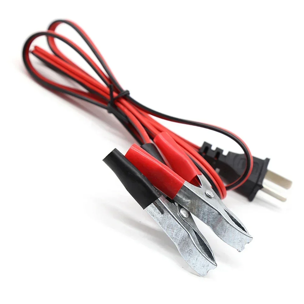 Versatile and Efficient Charging Solution for Gasoline Engine Batteries 1 5m/12V Cable with Clip Battery Cable and Plug