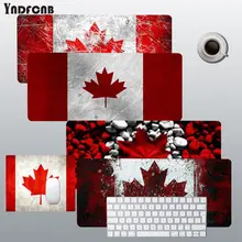 Bandeira canadense meu jogador de jogos favorito mesa portátil borracha tapete do mouse para mesa para csgo jogador do jogo desktop computador portátil