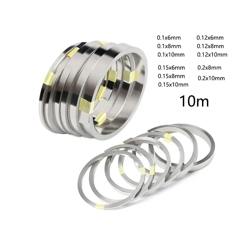 

10m 18650 21700 Li-ion Battery Nickel Sheet Plate Nickel Plated Steel Belt Strip Connector Spot Welding 18650 Battery Welders