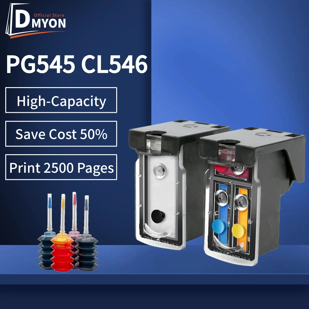 Sostituzione Cartuccia Compatibile Pg545 Cl546 Per Canon Pg545 Cl546 Per Canon Pixma Mg3050 Mg2550 Mg2450 2550S Mg2950 Mx495