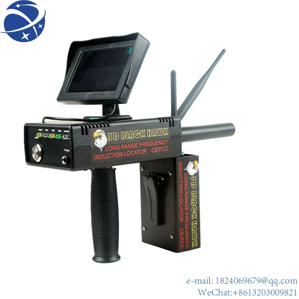 

YUN YIGR-1000 Plus 3D with Screen Underground Metal Detector Long Range Treasure Hunter Gold Finder