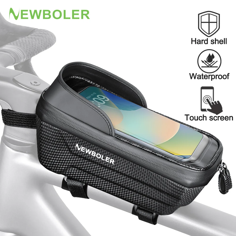 Waterproof Bicycle Top Tube Bag with Phone Case 1
