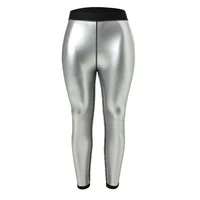 Pantalon de Sauna pour femmes, modelant le corps, perte de poids, amincissant, entraîneur de taille, ventre chaud, Leggings thermiques, entraînement, gymnastique 5