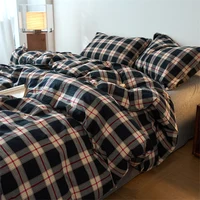 100% Cotton Yarn-Dyed Duvet Cover Set