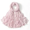 Nouveau grande taille solide rayonne Modal Hijab écharpe femmes musulman foulard enveloppes châle Femme Musulman bandeau islamique Turban 190*85 cm