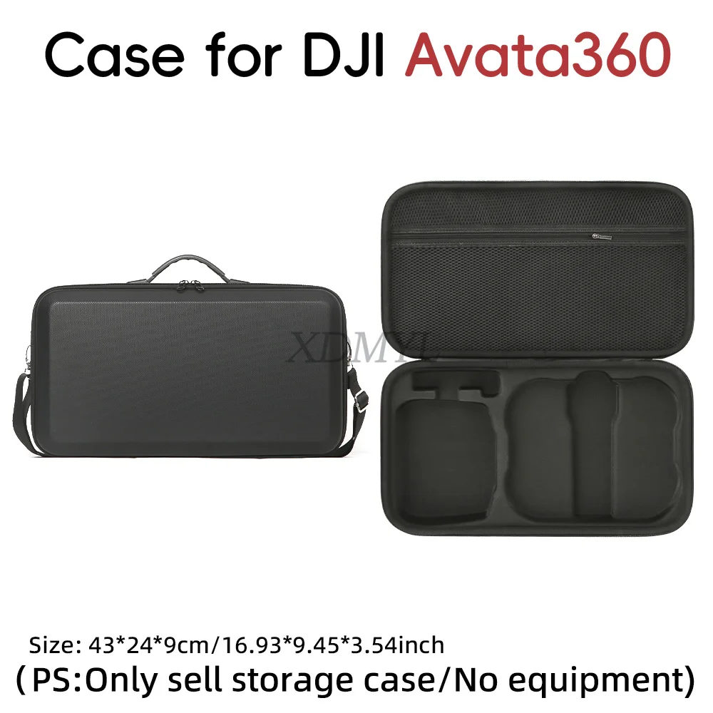 DJI Avata 360 RC 2 휴대용 케이스 숄더백 휴대용 보호 케이스 보관 가방 핸드백 야외 촬영 드론 액세서리