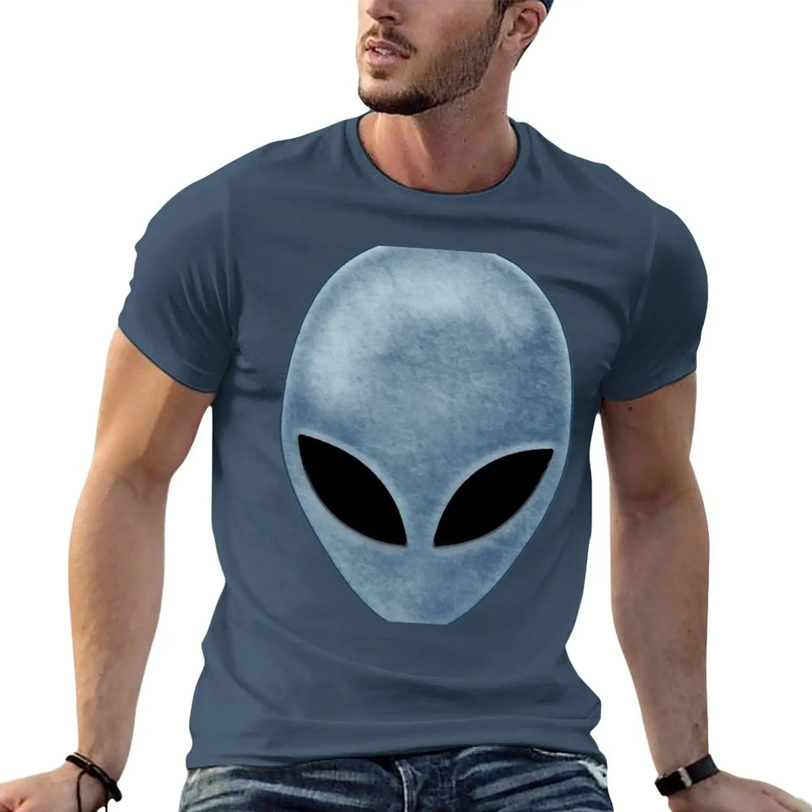 

Angry Dude 2 Alien T-shirt tops Aesthetic clothing tshirts for men