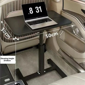 Tavolino da auto montato su auto con tavolo da pranzo pieghevole Tavolo multifunzionale anteriore e posteriore per scrivania da ufficio per auto con sedile passeggero
