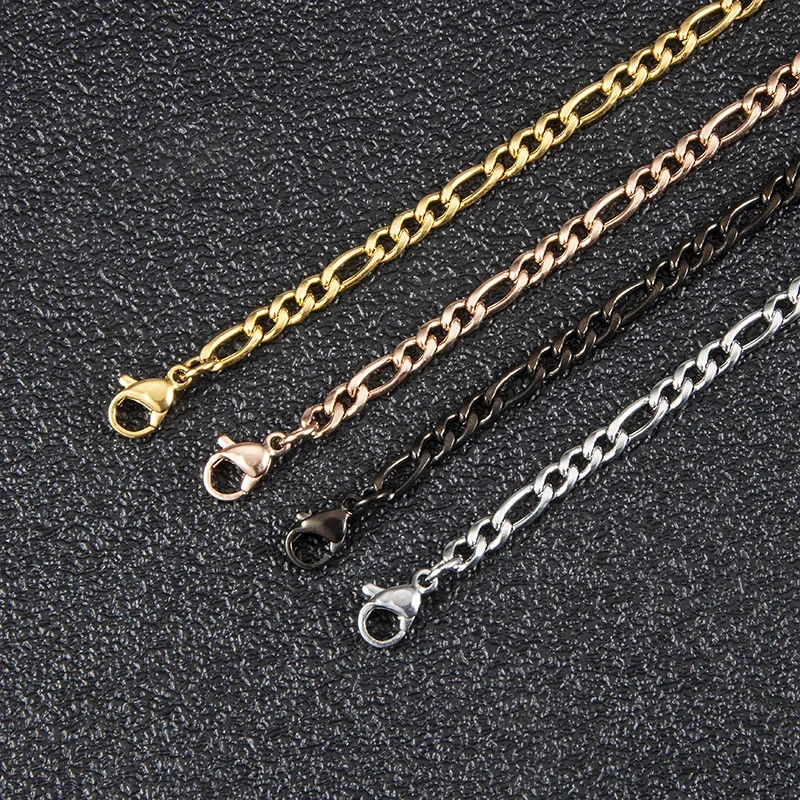 Nuovo arrivo in acciaio inox Hip Hop Miami Cuban Link collana cordolo da uomo ca