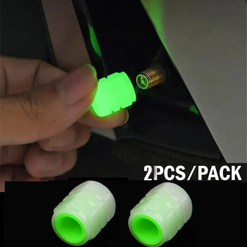 Tappi Per Valvole Per Pneumatici Luminosi Per Auto 4 Pezzi Fluorescenti Notturni Incandescenti Per Santa Cruz Clio 4 Rs Hyundai I30N Logan Dacia Audi 