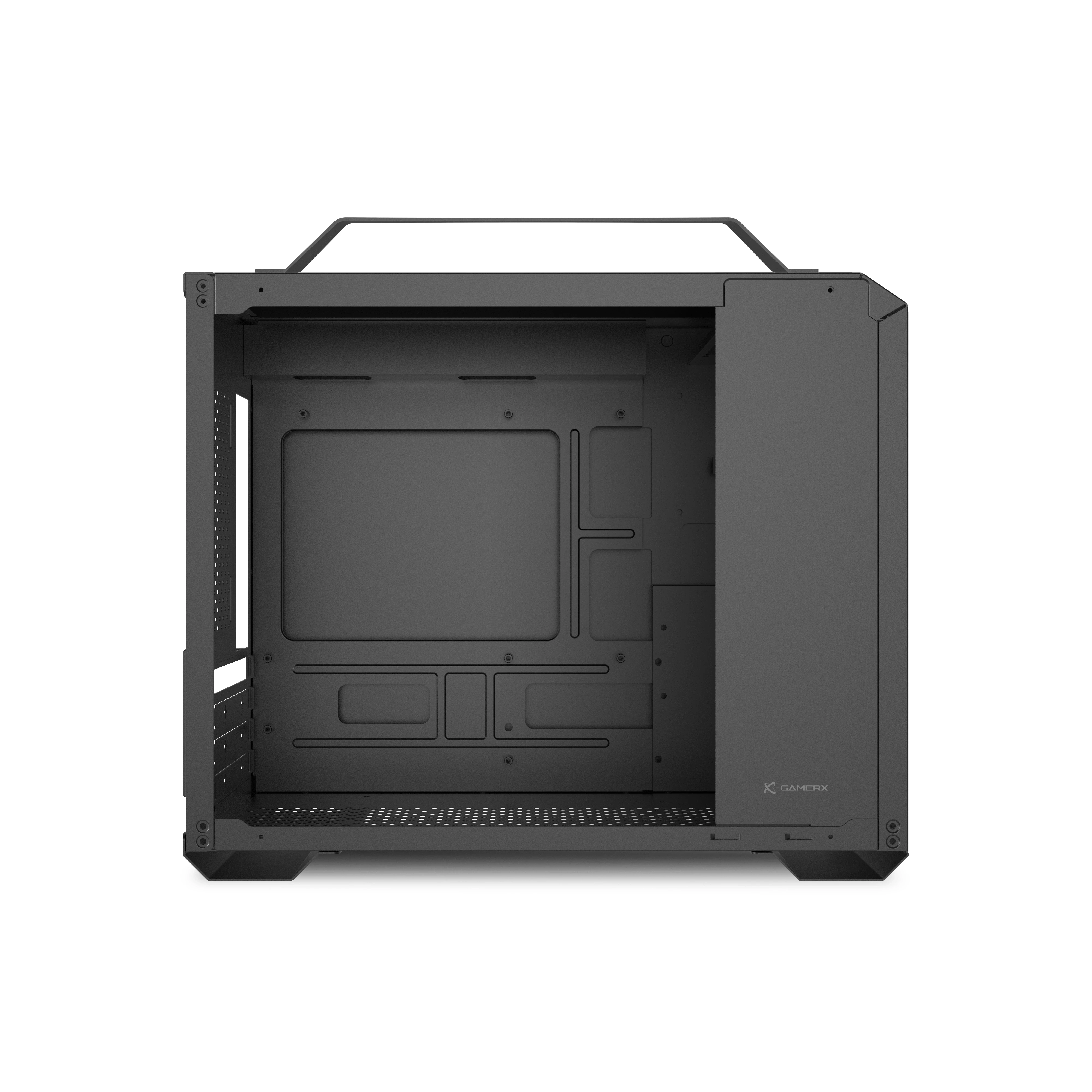 Power Train X200 M-ATX MINI-ITX Portable Computer Case Supports 240 Water Cooling USB3.0 Type-C Desktop MINI Handheld Chassis