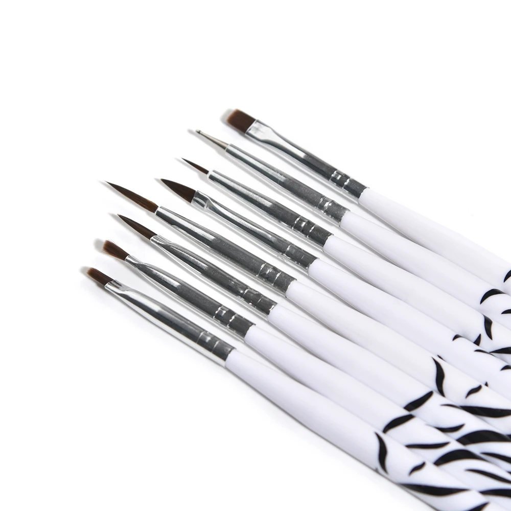 

8 Pcs Nail Art Brushes Manicure Tool Set Dotting Pen Nail Liner Brushes for Lines Nail Drawing Painting Pen For Nail Design