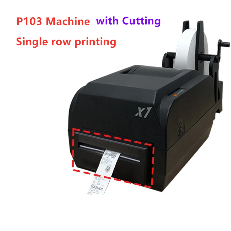 Single row with cut