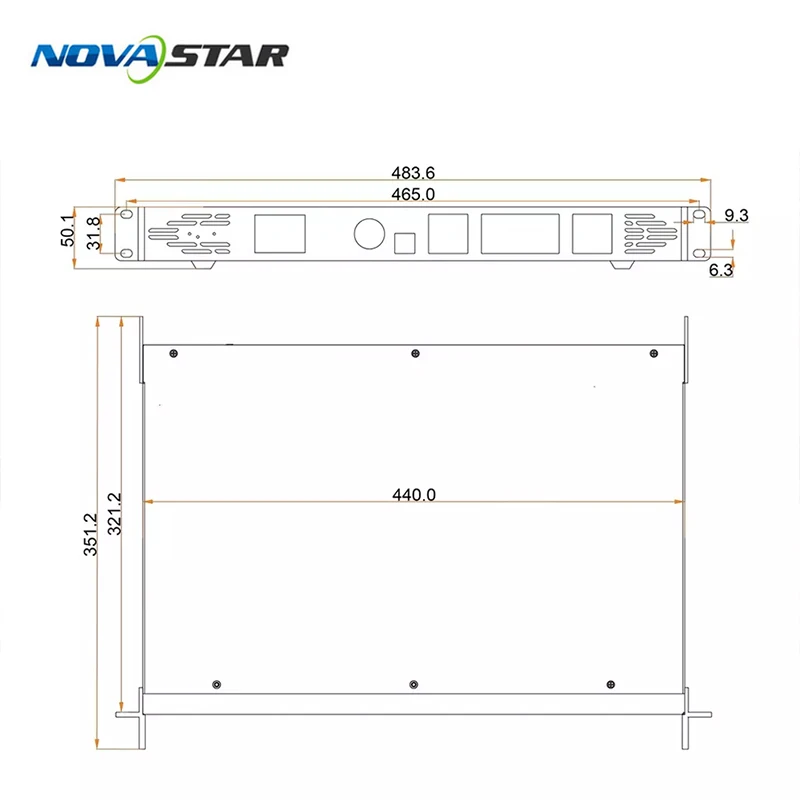Рисунок 6 - Novastar VX1000 полноцветный светодиодный