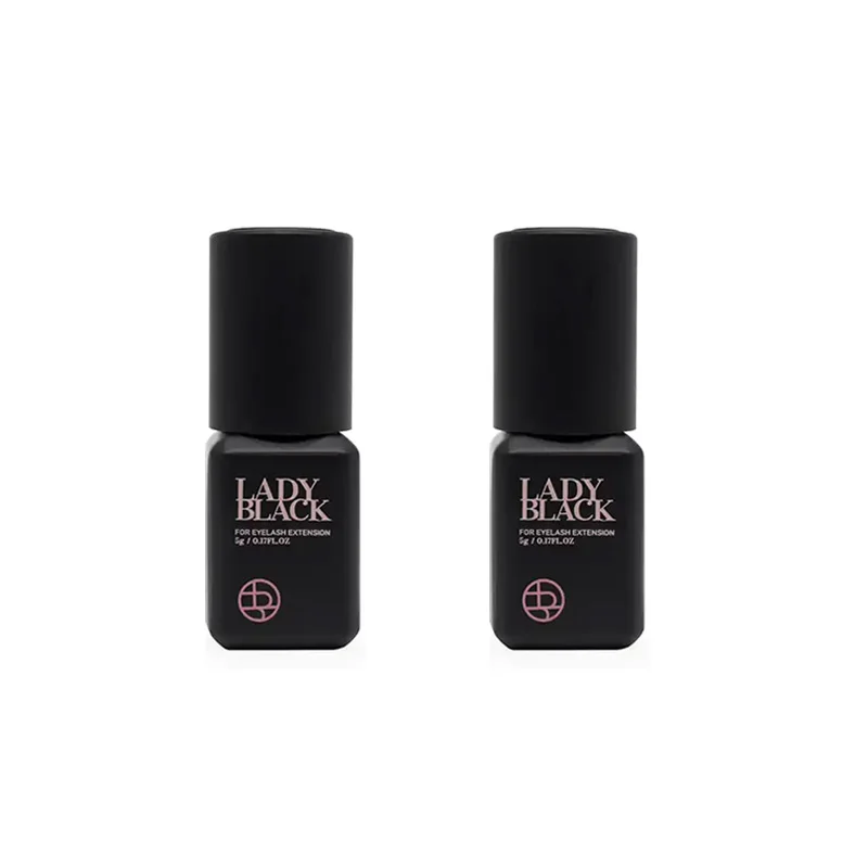 1 Bottle Korea Lady Black Eyelash Extension Glue Fast Drying 5ml Original Professional False Lash Adhesive Makeup Tools Shop 4