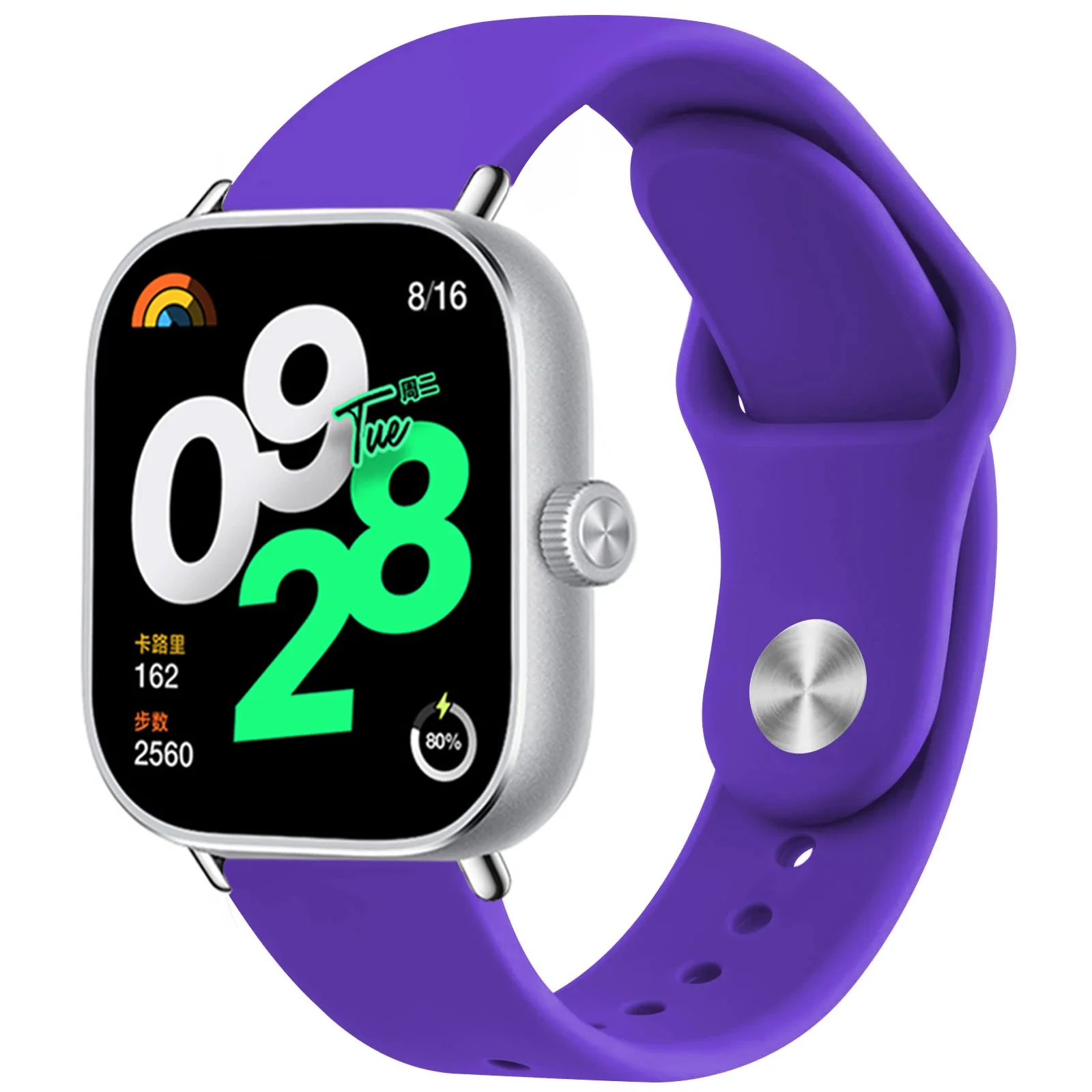Silicone Sport Replacement Wristband Strap - Universal Fit
