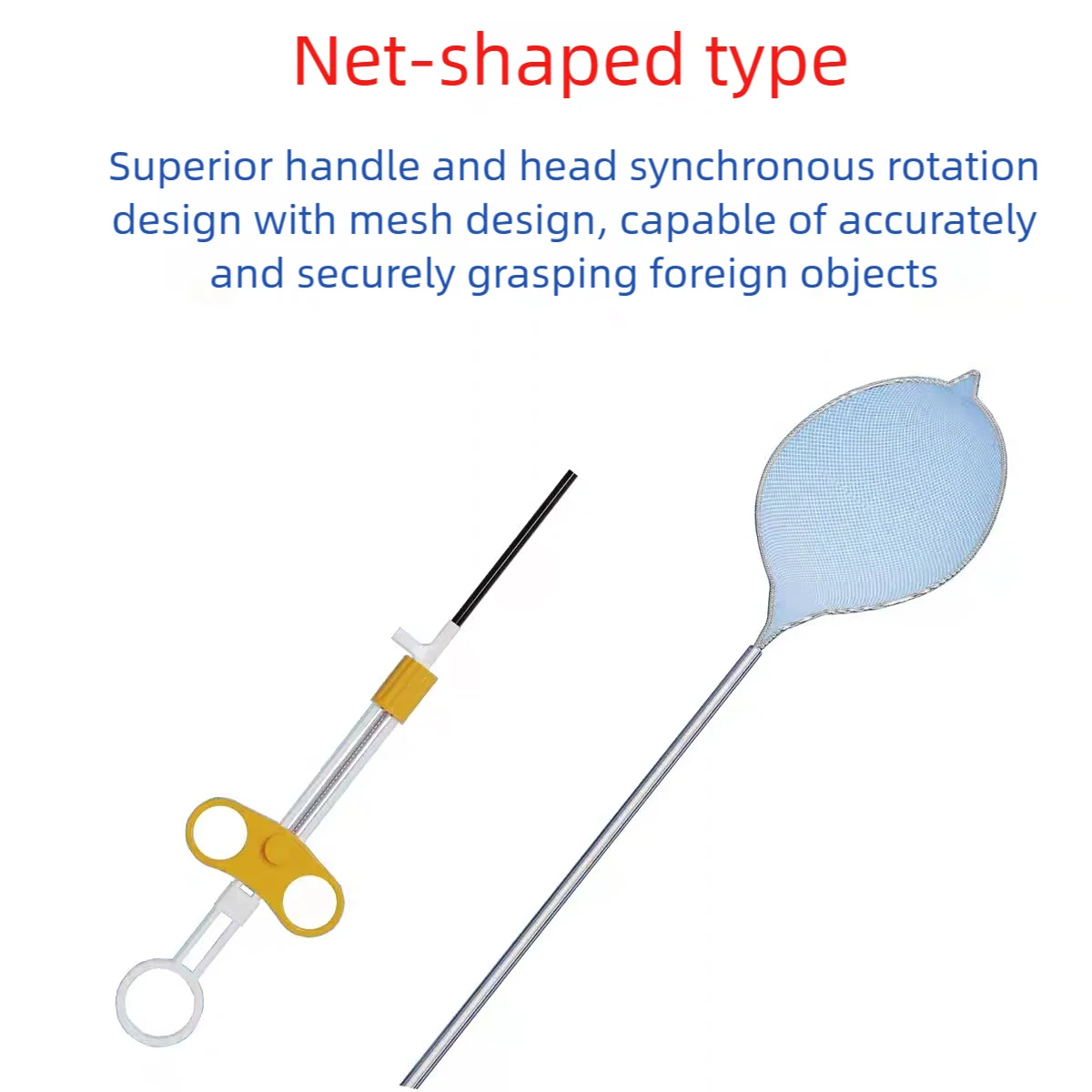 Foreign body forceps net type