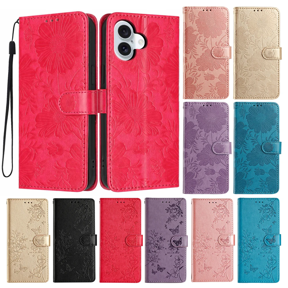 Elegant Leather Wallet Case with Card Storage - Premium Phone Cover