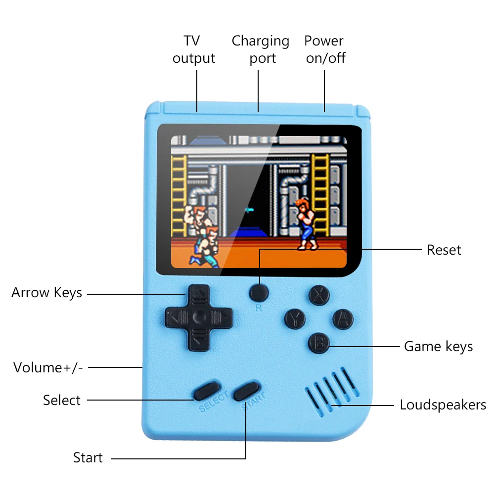 Blue Game Console (Hand)