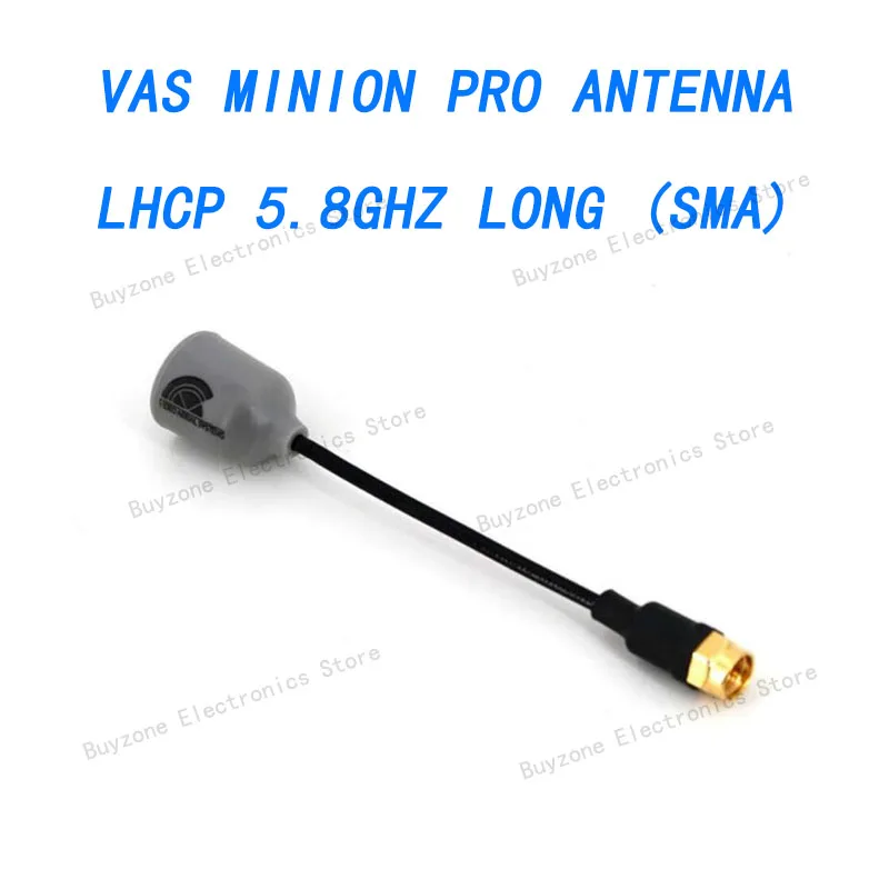 Antenna Vas Minion Pro Lhcp 5.8Ghz Long (Sma) Antenna Micro Cp Ad Alte Prestazioni