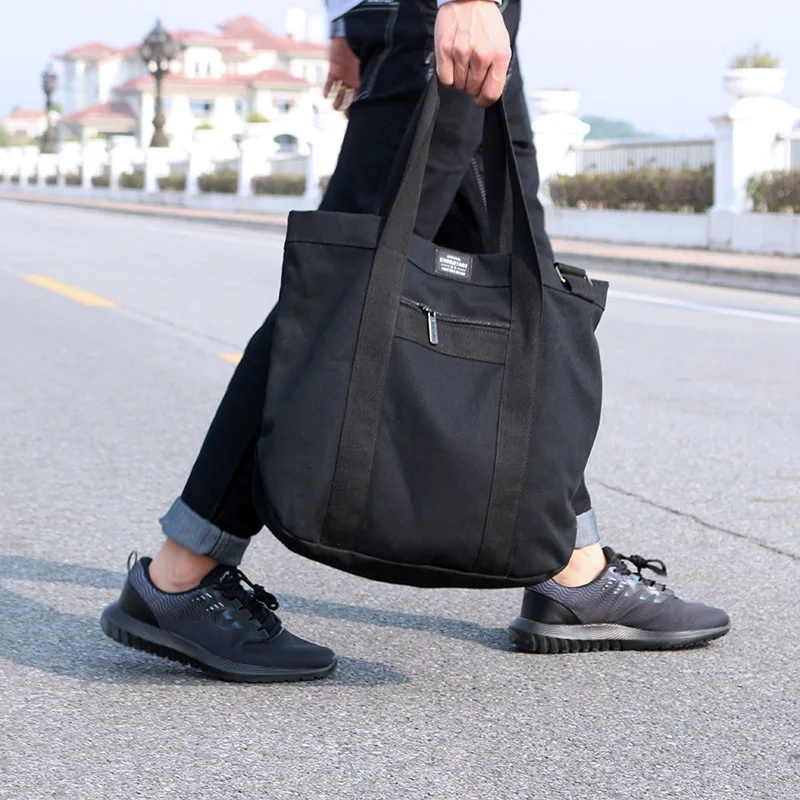 Tilorraien new arrive 2023 simple student canvas bag men